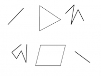 Презентация. Математика. Многоугольник. 1 класс.