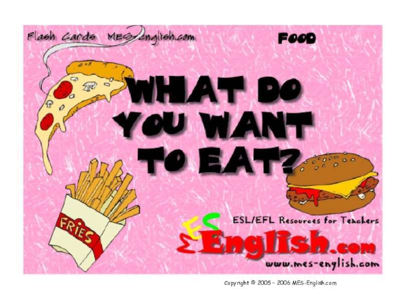 Презентация Презентация к уроку по английскому языку на тему Продукты питания (4 класс)