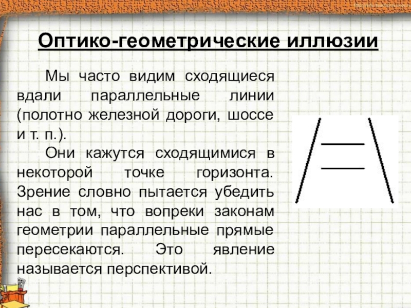 Геометрические иллюзии проект