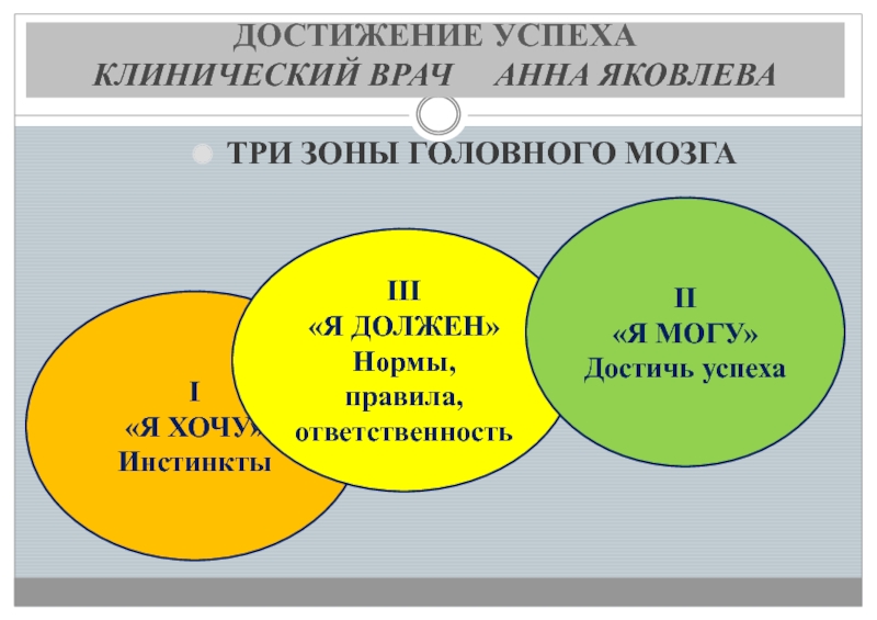 Проект формула успеха