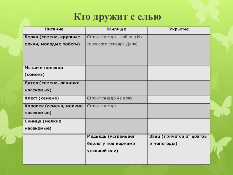 Кто с кем дружит. С кем дружит ель. С кем дружит белка. С кем дружит ель 2 класс презентация. С кем дружит ель 2 класс.