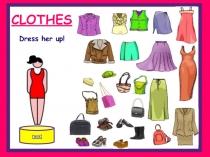 Презентация к уроку английского языка Clothers
