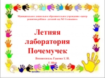 Летняя лаборатория Почемучек  Художественное экспериментирование с фольгой