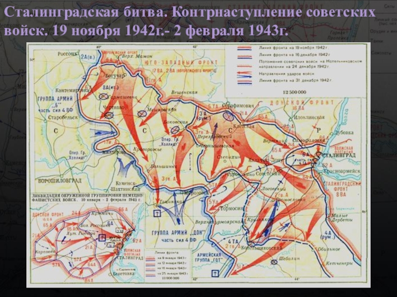 План наступления советских войск под сталинградом назывался а тайфун б цитадель в уран