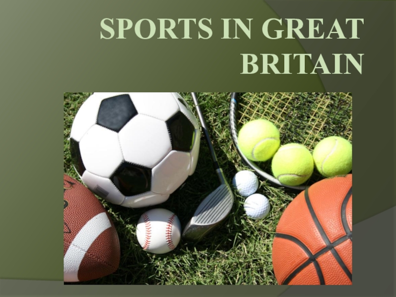 Sport in britain презентация