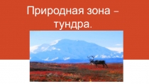 Презентация по окружающему миру Природная зона - тундра (4 класс)