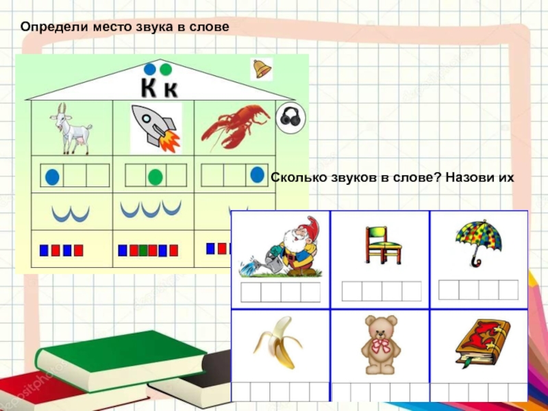 Определи место хзвукав слове. Определить место звука р в слове. Определение места звука в слове. Назови место звука в слове.