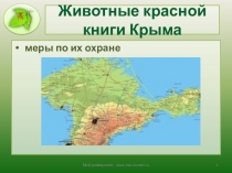 Презентация Животные Красной книги Крыма