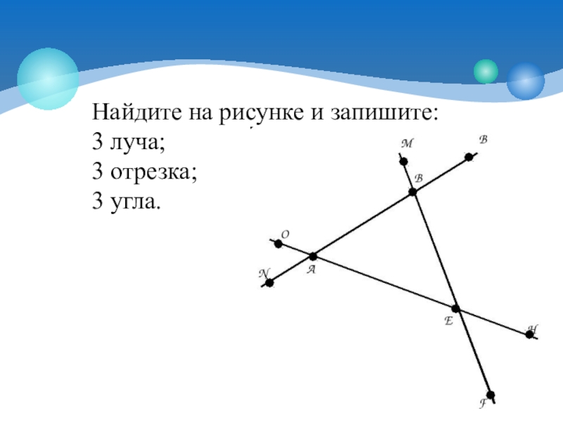 Дополнительный луч угла. 3 Луча и 3 отрезка. Три луча рисунок. Найдите лучи на рисунке. Рисунок угла с лучом и отрезком.