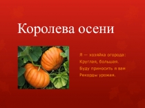 Проектная работа по темеОвощи Фельдман Ксения, 2 класс