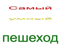 Презентация по ОБЖ на тему Правила дорожного движения (5 класс)