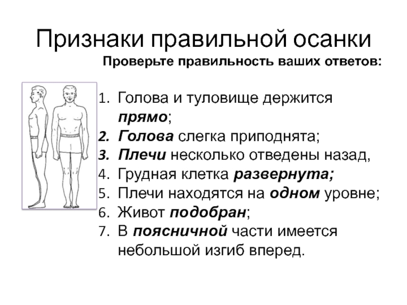 Нарушение осанки и плоскостопие презентация 8 класс биология