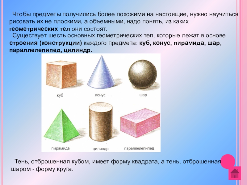 Проект по математике 5 класс геометрические тела в окружающем мире 5 класс