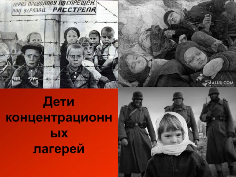 Дети концентрационных лагерей