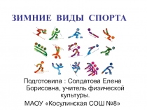 Презентация по физической культуре на тему Зимние виды спорта