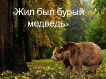 Презентация по экологии на тему Жил был бурый медведь