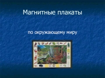 Использование магнитных плакатов по окружающему миру в начальной школе