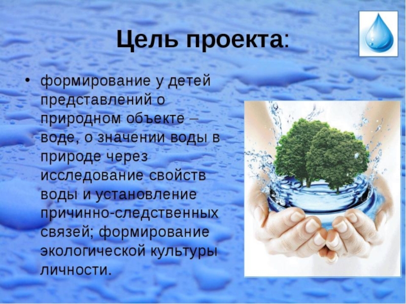 Экология воды проект