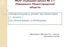 Презентация к уроку математики