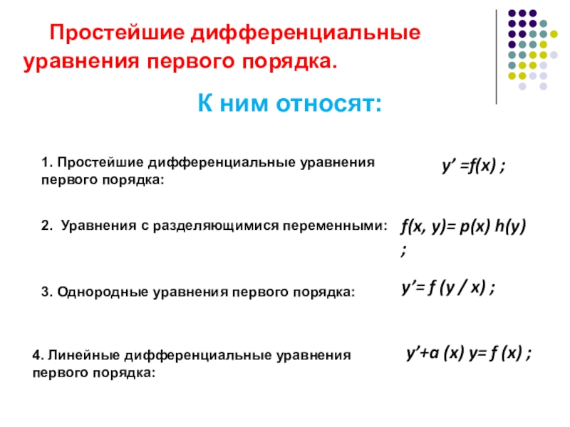 Дифференцировать это простыми словами