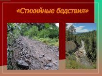 Презентация по ОБЖ Стихийные бедствия