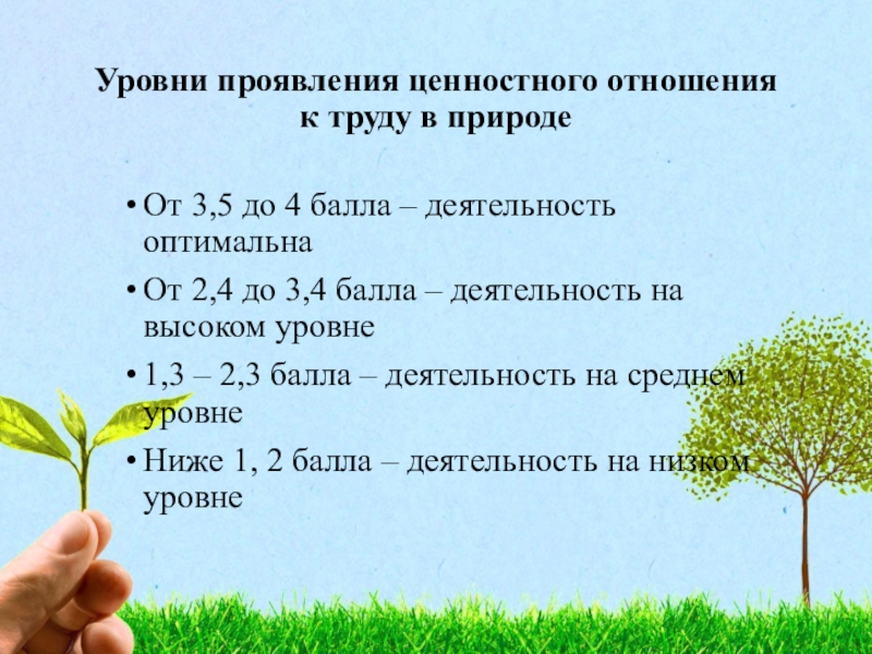 Формирование у детей дошкольного возраста ценностного отношения к родной природе проект