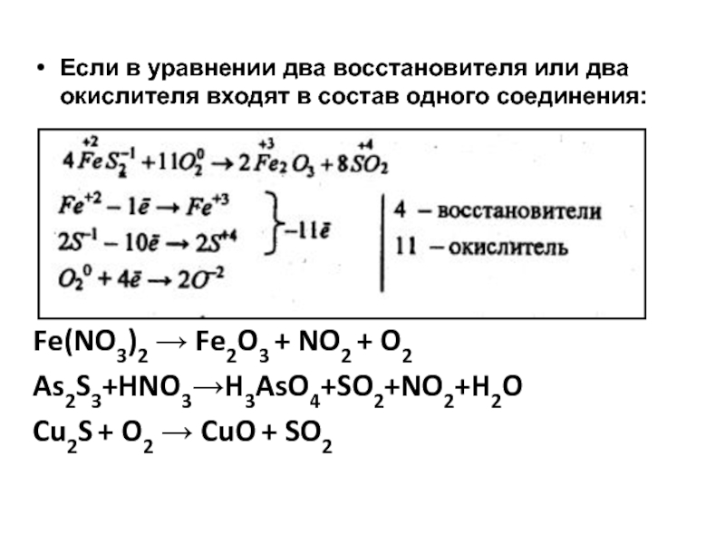 Zn h2o коэффициенты