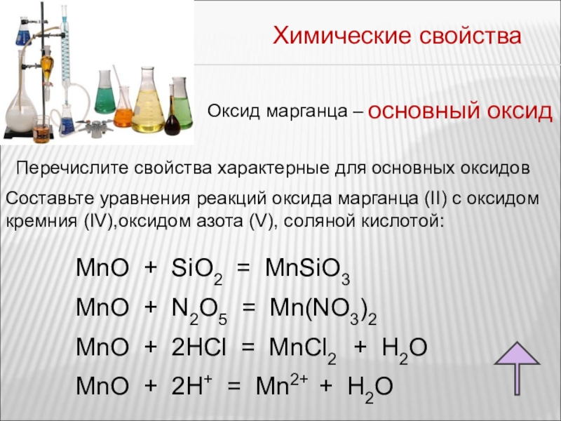 Презентация соединения марганца