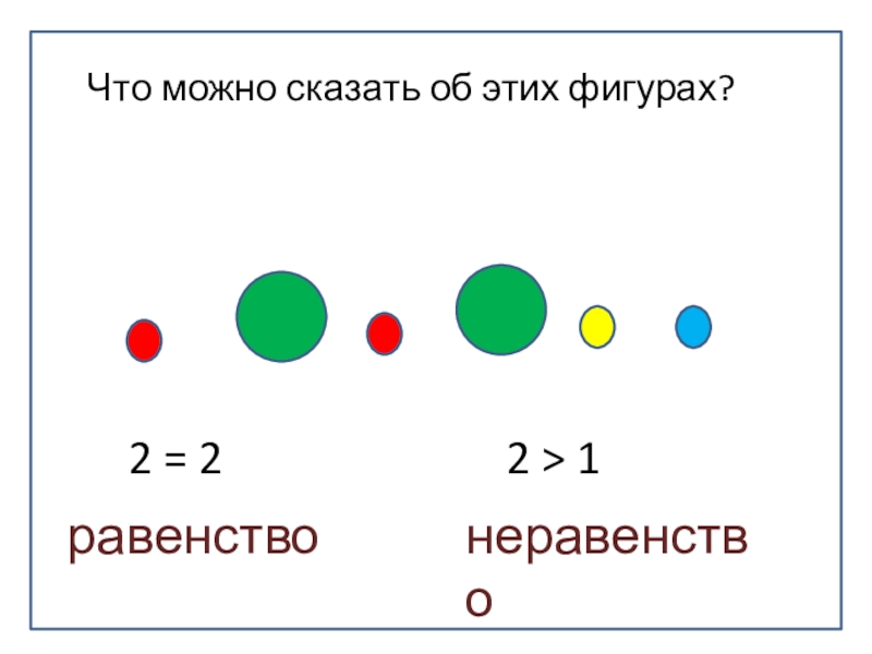 Неравенства 1 класс