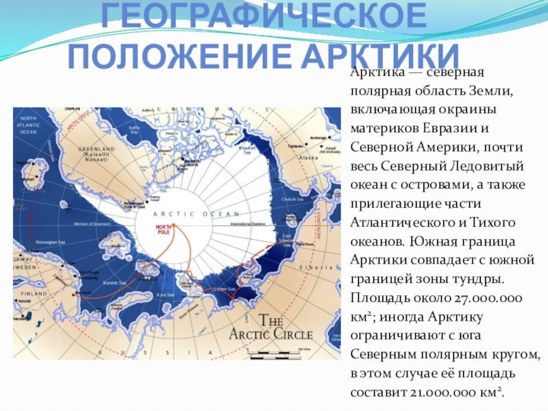 Полярные области земли презентация