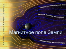 Презентация по физике на тему Магнитное поле земли (8 класс)