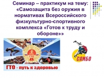 Самбо в нормативах ВФСК ГТО