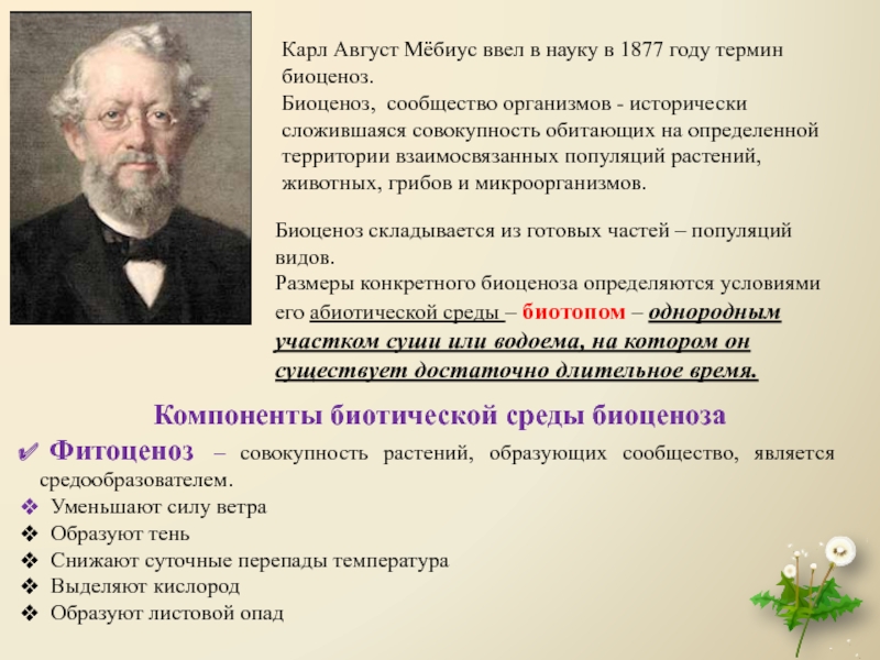 Ввел в науку. Карл Мебиус биоценоз. Мебиус Карл август термин биоценоз. Карл Мёбиус (1877. Карл август Мёбиус.