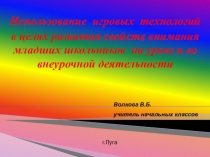 Презентация внеклассного занятия по русскому языку Будь внимателен! (2класс)