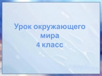 Презентация по окружающему миру на тему Водоёмы нашего края (4 класс)