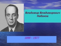 Презентация к уроку Набоков В. Красавица