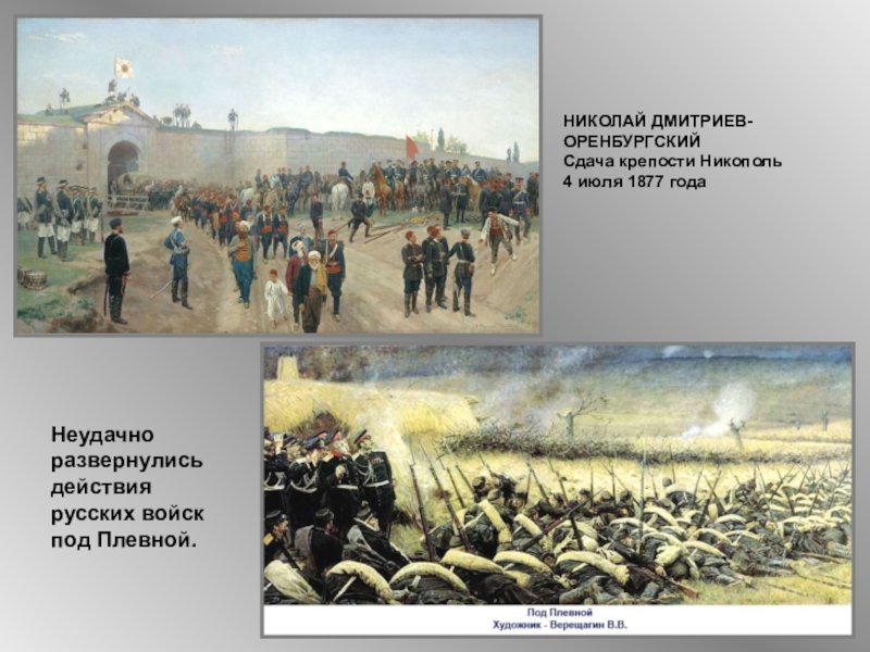 Презентация по истории русско турецкая война 1877 1878