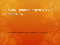 Презентация по ОБЖ на тему