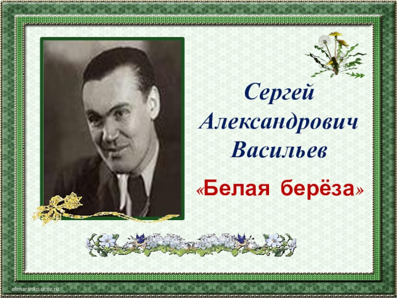 Литературное чтение 2 класс белая береза. Сергей Александрович Васильев белая береза. Васильев береза стих. Белая Березка Васильев. Белая береза Васильев текст.