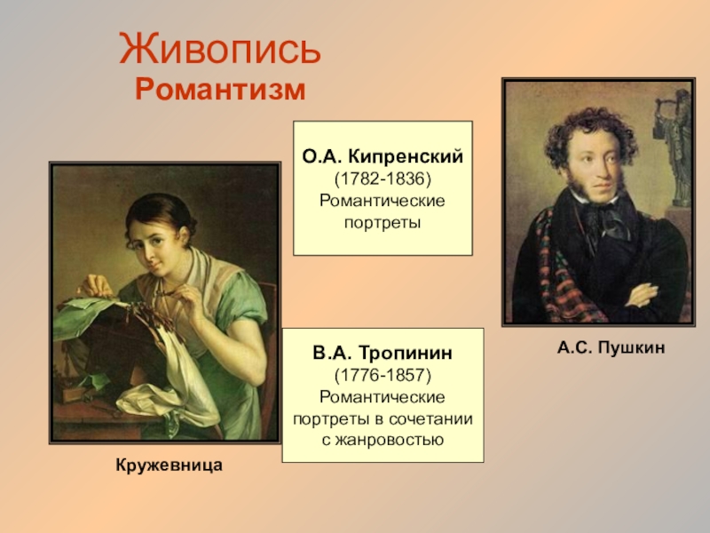 Пушкин романтизм. Картины Кипренского Романтизм. Брюллов Кипренский Тропинин. Романтизм Кипренский живопись Пушкин Жуковский. Орест Кипренский Романтизм.