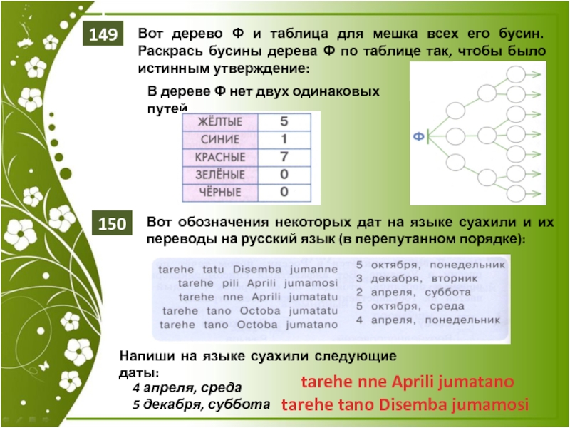 Построй мешок г сумму мешков дие нарисуй бусины в мешке