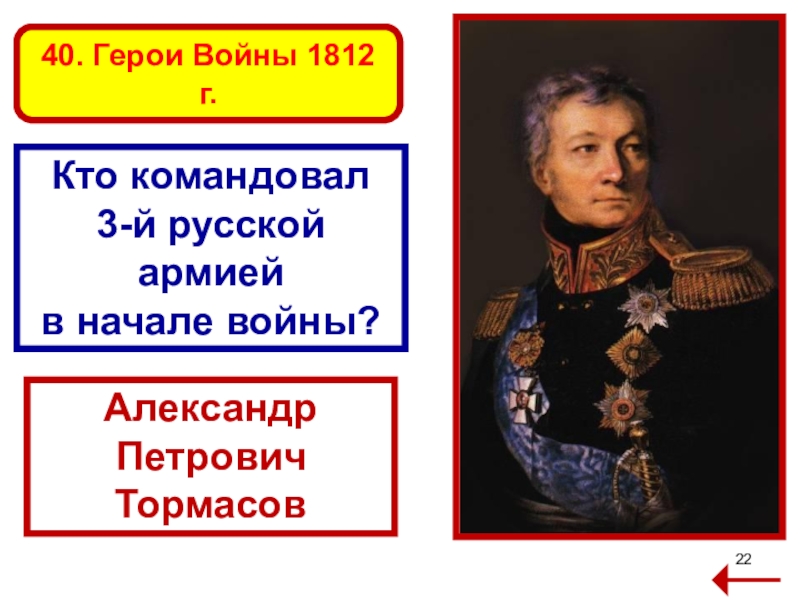 Какой полководец командовал русскими войсками в 1812. Командующий 3 армией 1812.