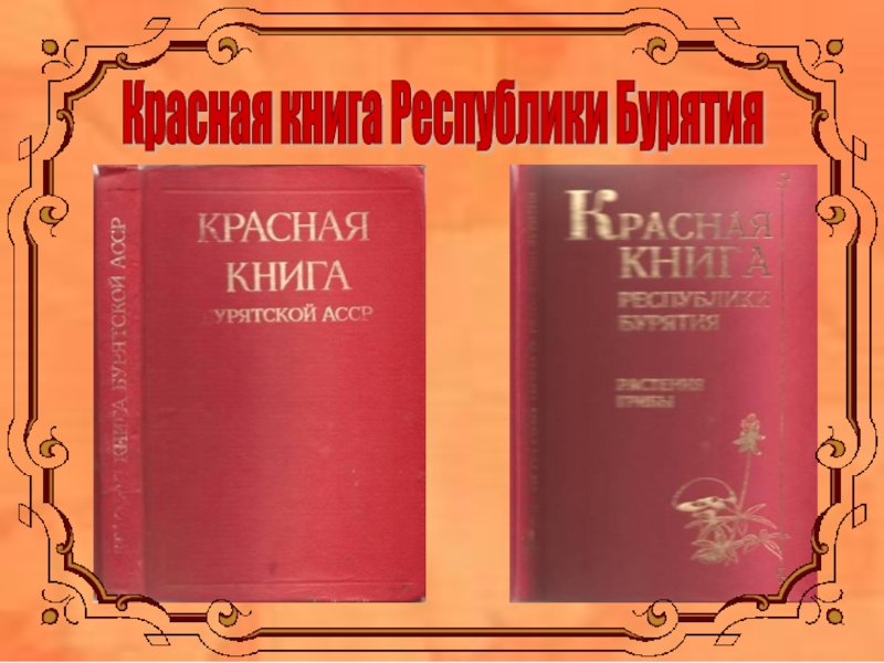 Красная книга бурятии