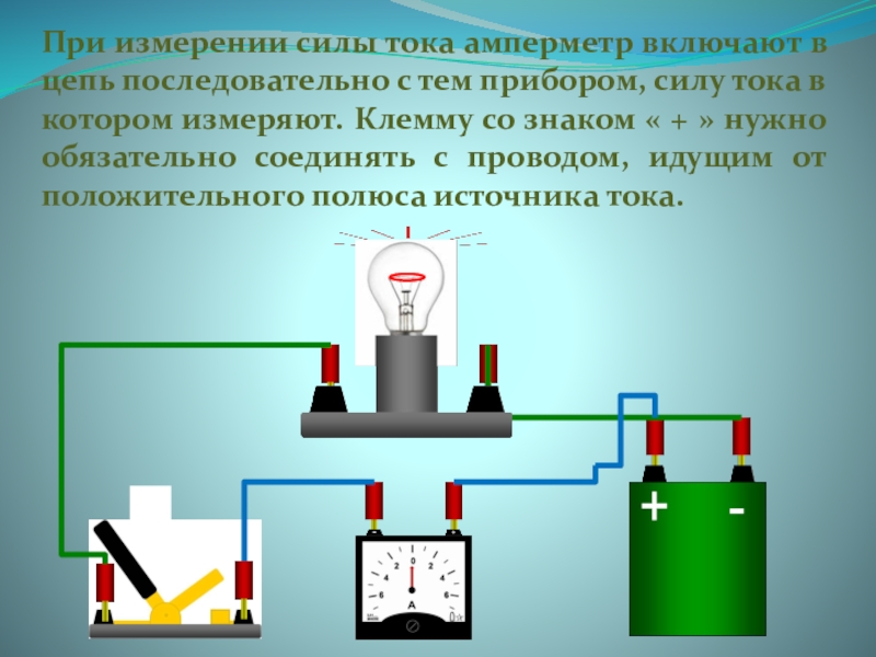 Измерение электрического тока. Физика 8 класс амперметр измерение силы тока. Амперметр измерение силы тока 8. Сила тока амперметр 8 класс физика. Как измерить силу тока амперметром.