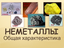 Презентация по химии на тему Неметаллы (9 класс)