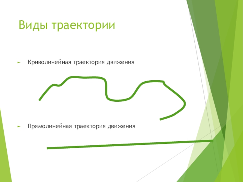 Траектория екатеринбург. Презентация с траекторией. Прямолинейная и криволинейная Траектория. Виды траекторий. Виды траектории движения.