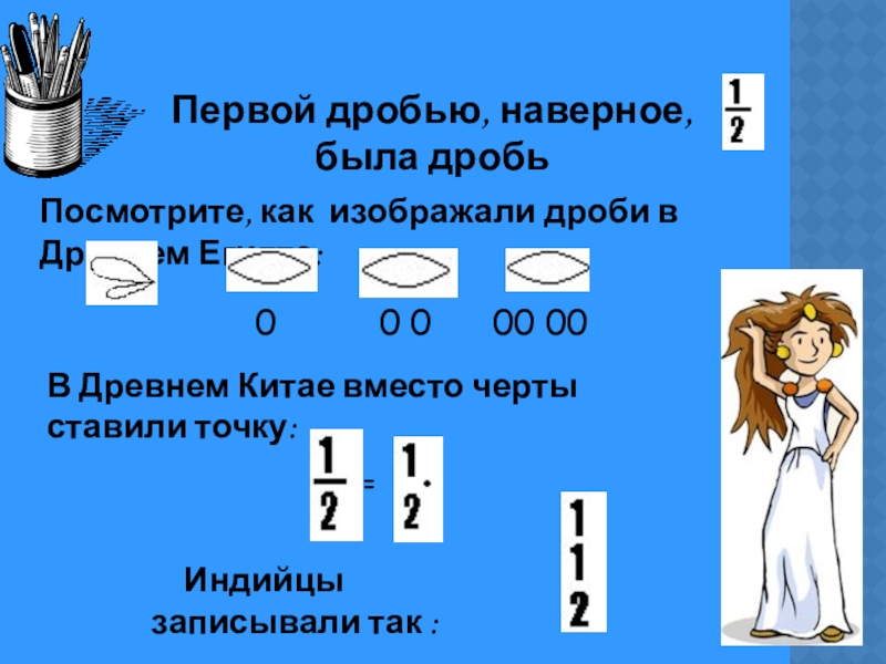 Необыкновенные дроби проект 5 класс