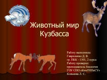 Презентация по биологии на тему Животный мир Кузбасса