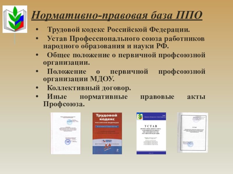 Устав профсоюзной организации образец