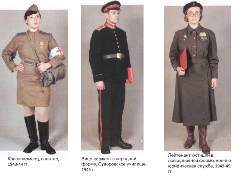 Одежда в военные годы 1941 1945